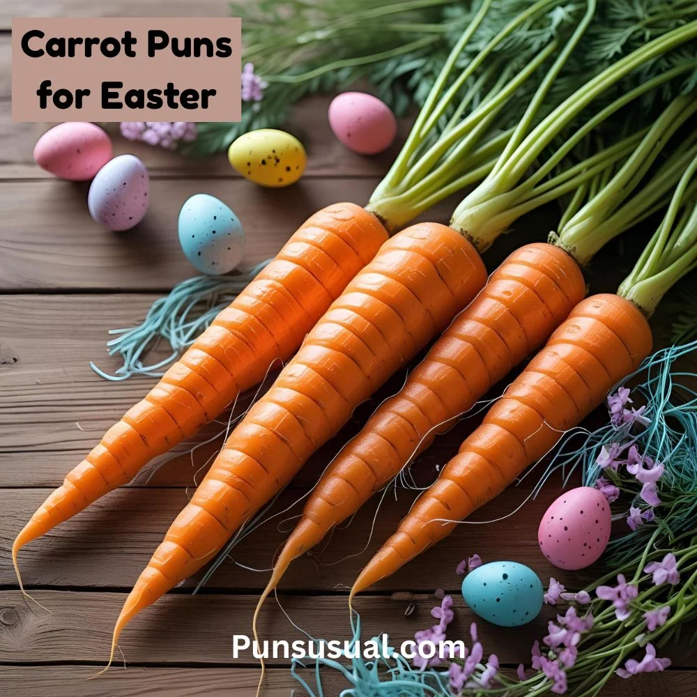 Carrot Puns for Easter