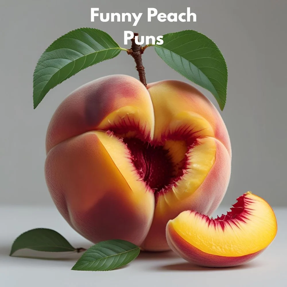 Funny Peach Puns
