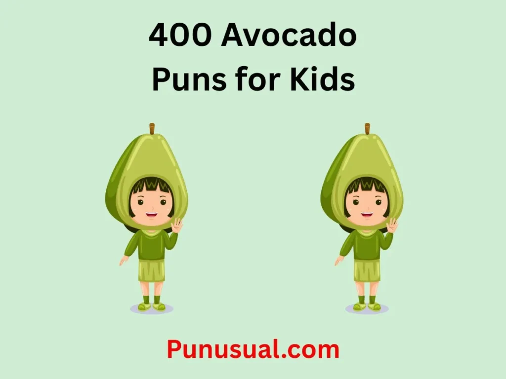 Avocado Puns for Kids