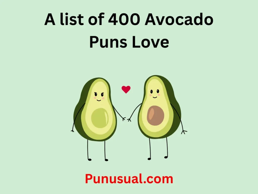 Avocado Puns Love