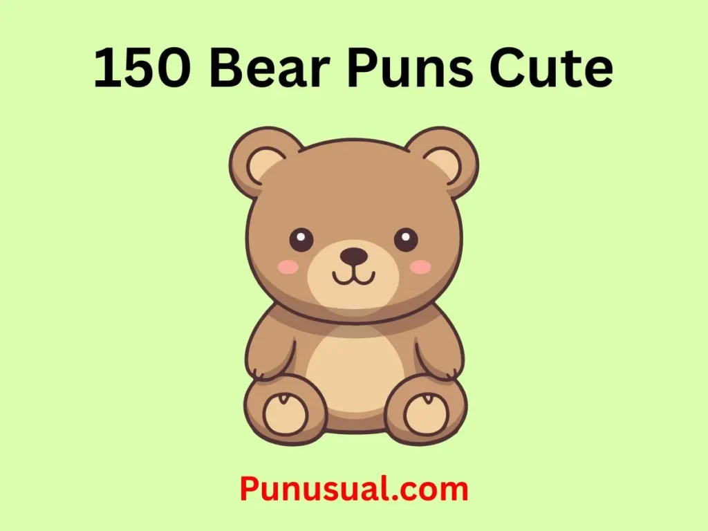 Bear Puns Cute
