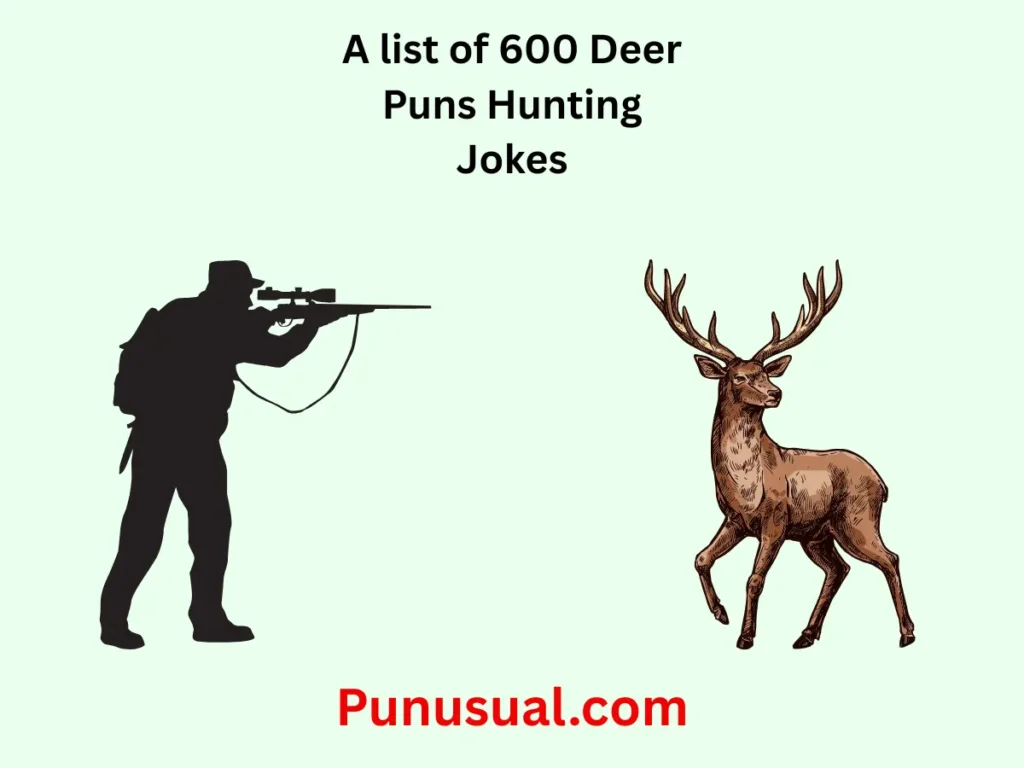 Deer Puns Hunting Jokes