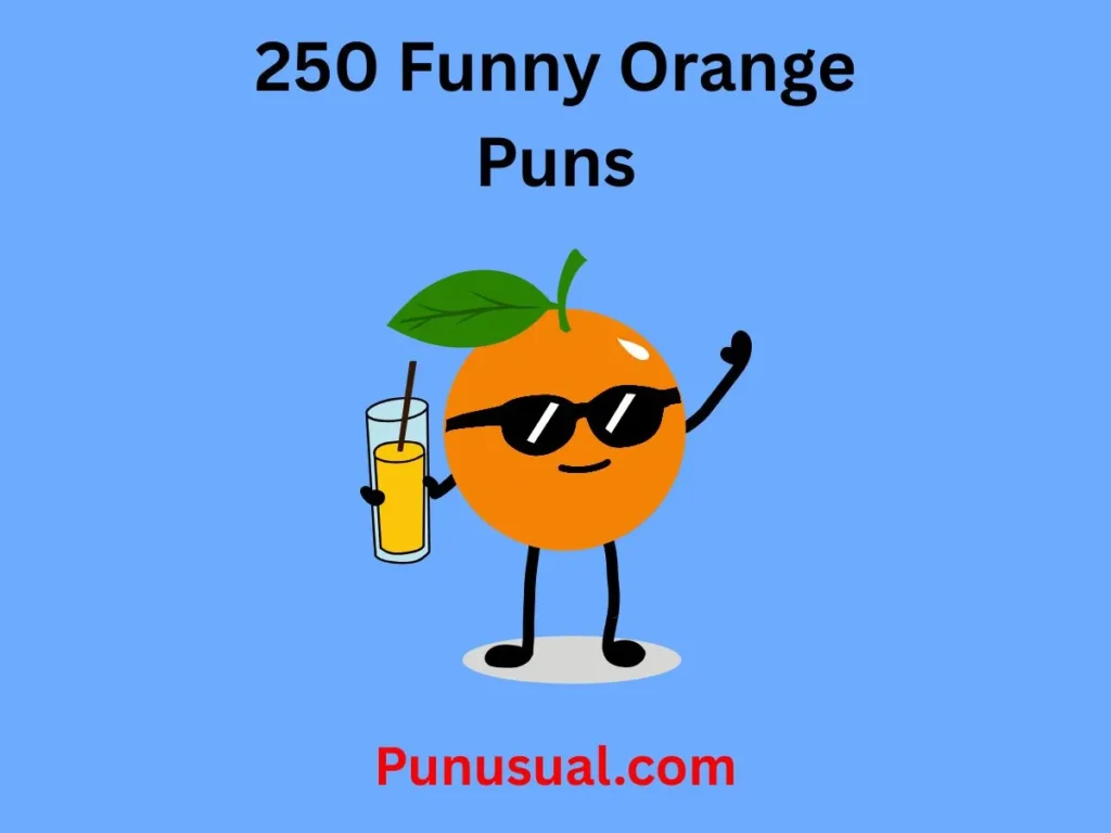 Funny Orange Puns