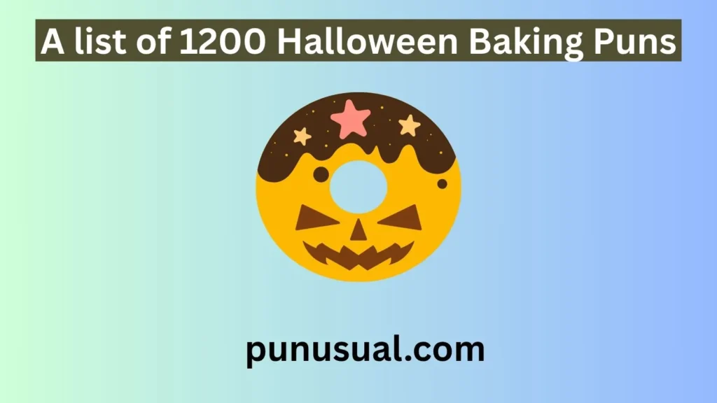 Halloween Baking Puns
