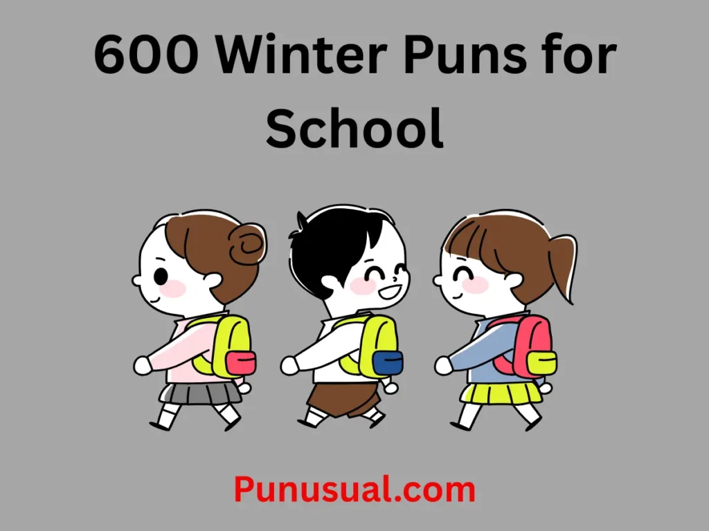 Winter Puns for School