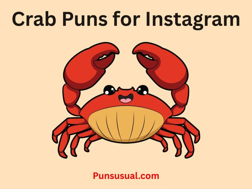 Crab Puns for Instagram
