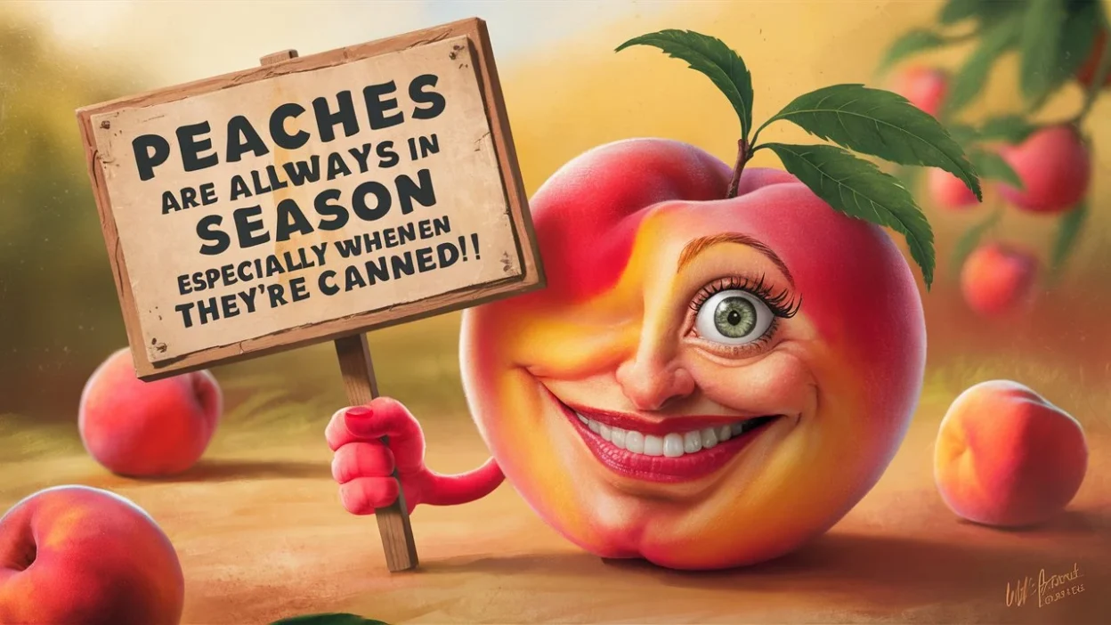 Peach Puns