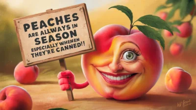 Peach Puns