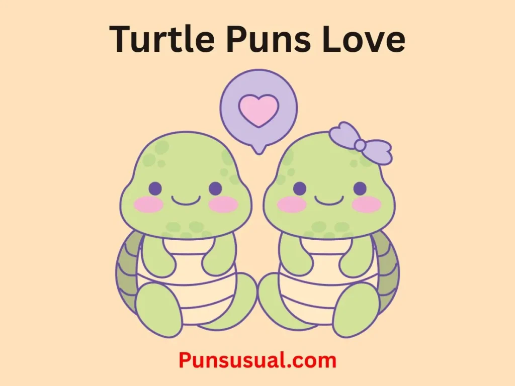 Turtle Puns Love